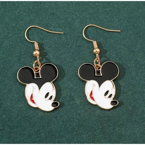 *** Happy Mickey Mouse Earrings *** - Picture 3 of 4